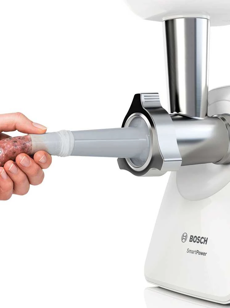 Mėsmalė - Bosch MFW2520W 1500 W Nerūdijančio Plieno, Baltas