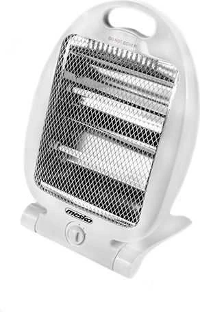 Mesko | Šildytuvas | MS 7710 | Halogeninis šildytuvas | 800 W | Galios lygių skaičius 2 | Baltas