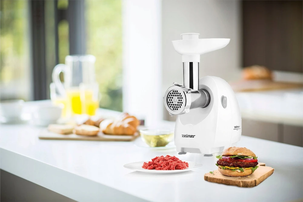 Mėsmalė - Zelmer ZMM5801P 2200 W Baltas