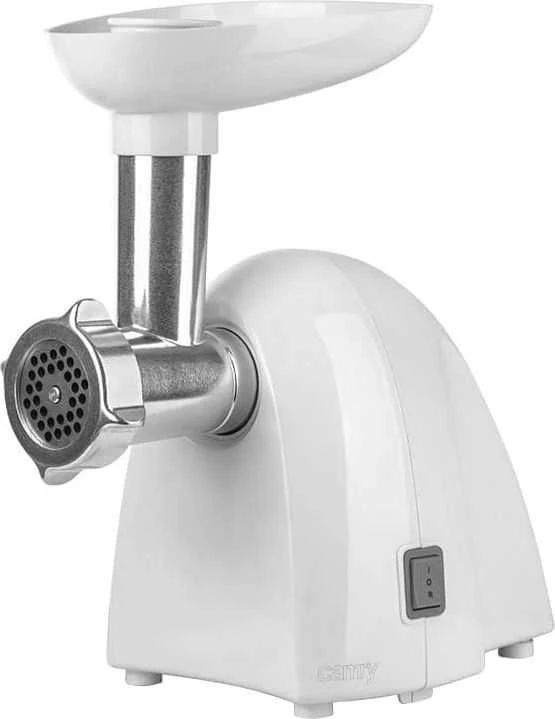 Mėsmalė Camry | CR 4802 | Baltas | 600-1500 W | Greičių skaičius 1 | Middle size sieve, mince sieve, poppy sieve, plunger, sausage filler, vegatable attachment.
