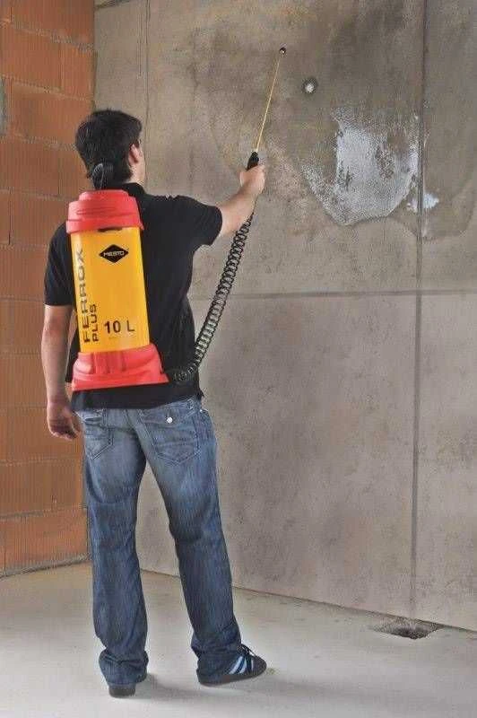 Slėginis purkštuvas FERROX PLUS 10 L, Mesto
