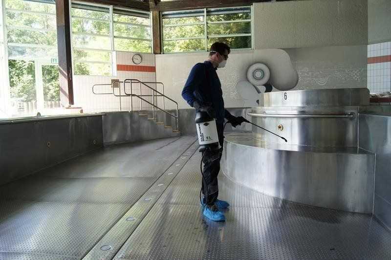 Slėginis purkštuvas CLEANER 5 L. EPDM, Mesto