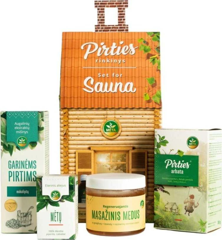 Pirties priemonių rinkinys MĖTA