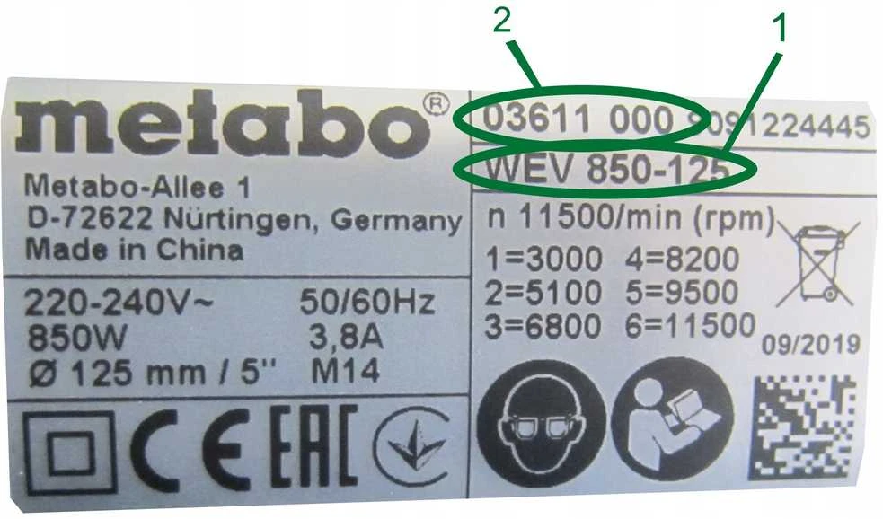Metabo akumuliatorius 12V 2.0AH
