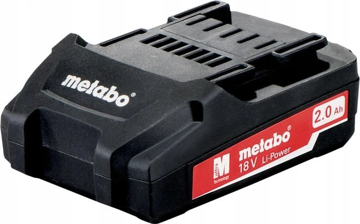 Metabo 18V Li-Power akumuliatorius su raudona etikete