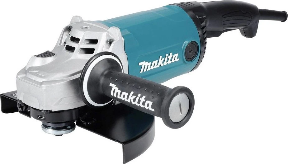 Makita GA9090N1 Kampinis šlifuoklis, 2200 W, 230 mm, 5,3kg, antivibracinė šoninė rankena