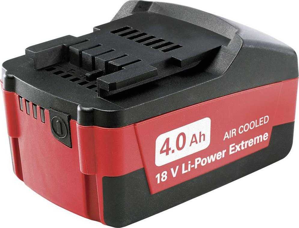 Akumuliatorius 18V 4,0 Ah Li-ion Power Extreme, Metabo
