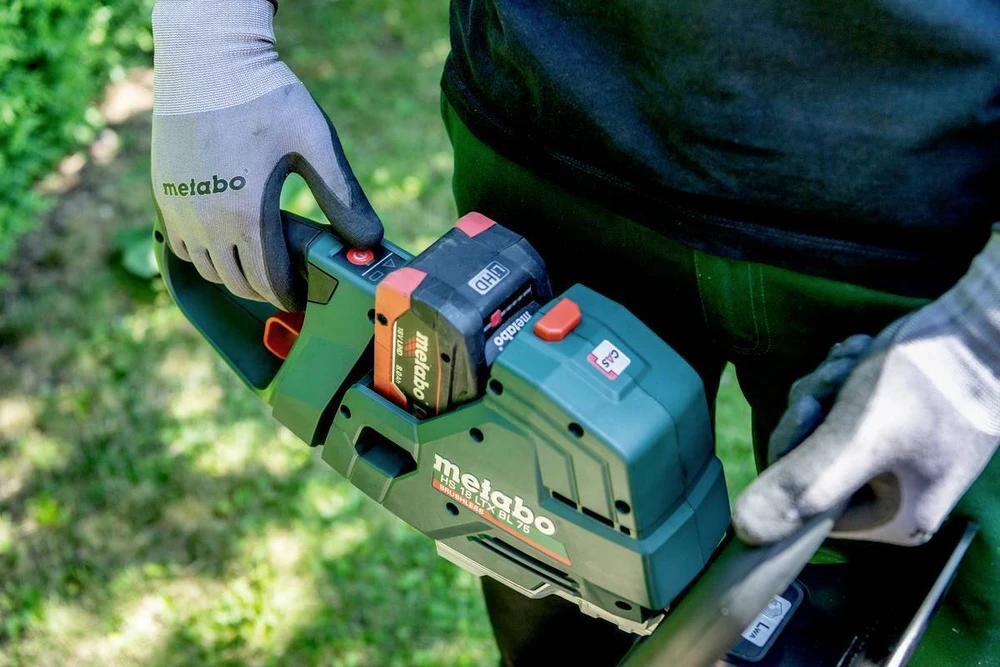 Gyvatvorių žirklės Metabo HS 18 LTX BL 55; 18 V; 55 cm (be akumuliatoriaus ir pakrovėjo)