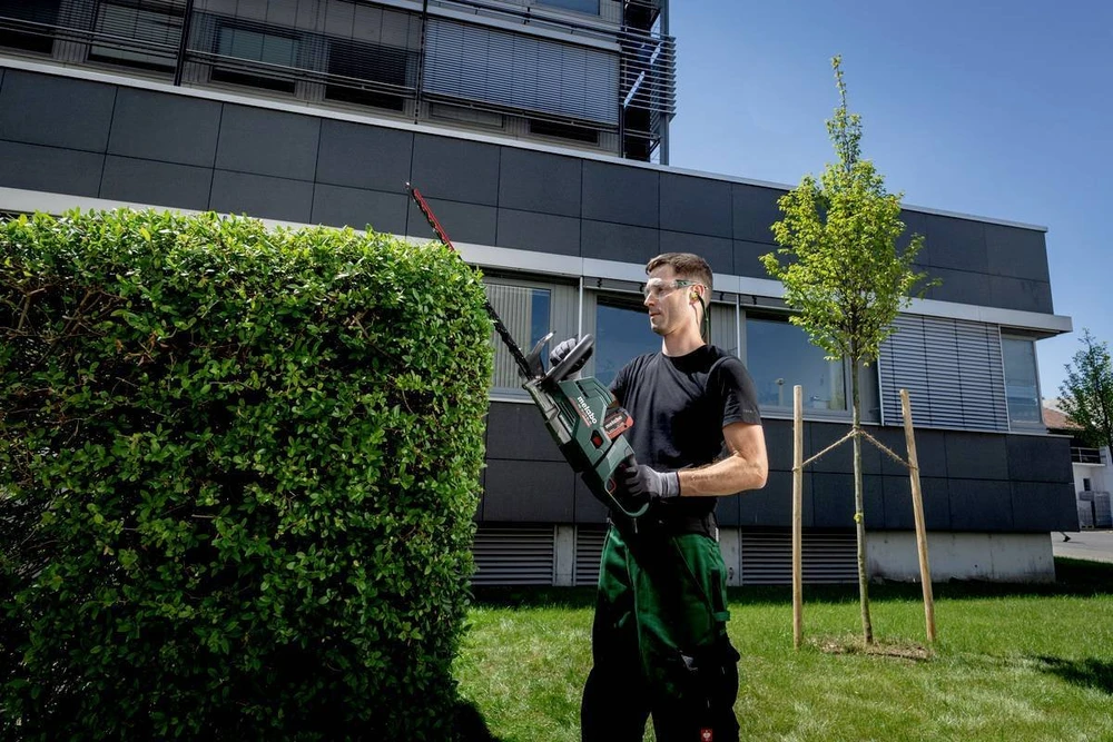 Gyvatvorių žirklės Metabo HS 18 LTX BL 55; 18 V; 55 cm (be akumuliatoriaus ir pakrovėjo)