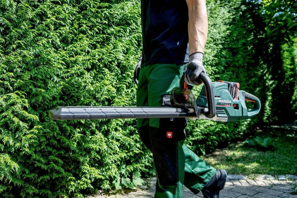 Gyvatvorių žirklės Metabo HS 18 LTX BL 55; 18 V; 55 cm (be akumuliatoriaus ir pakrovėjo)