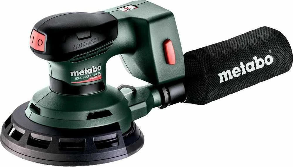 METABO.ORCENTRICINIS ŠLIUOTUVAS SXA 18 LTX 150 BL SKERDENAS METABOX