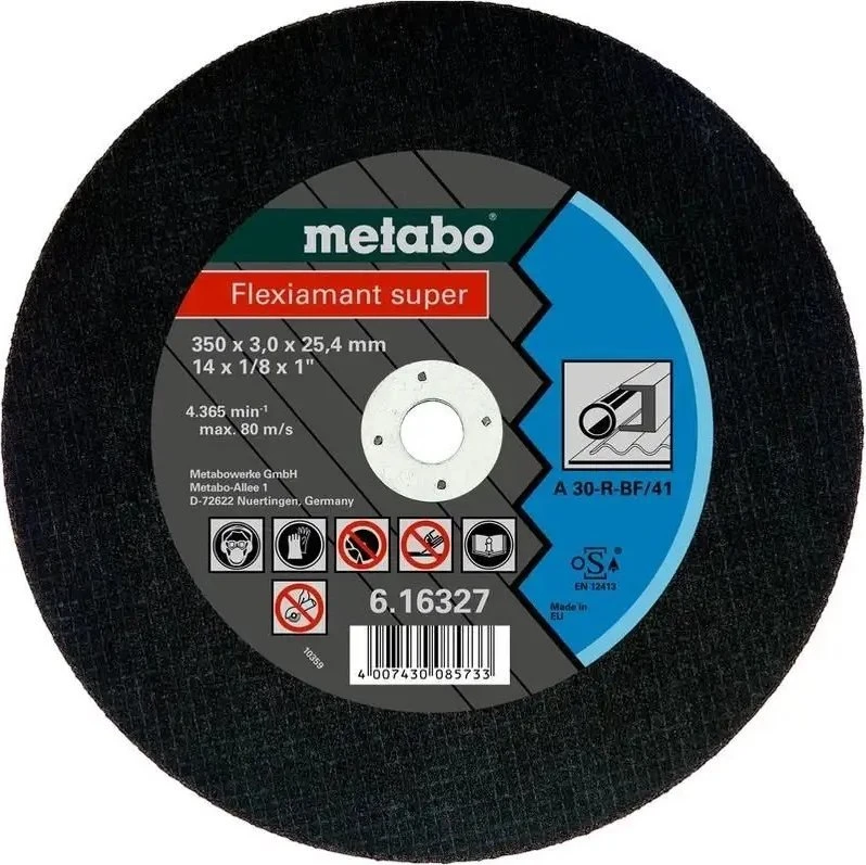 Diskas pjovimui 350x3,0x25,4 mm / A36-S. CS 23-355, Metabo