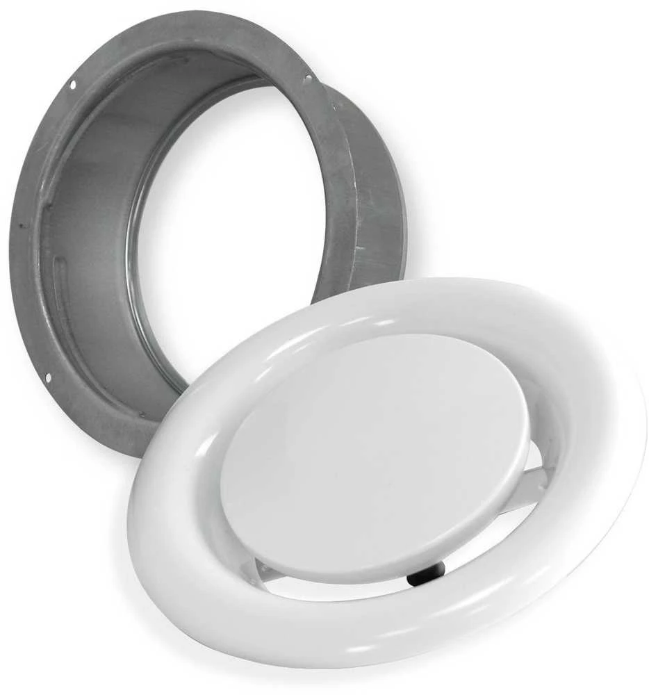 Drėkintuvas Difuzorius Europlast DM100A, antracito, 100 mm