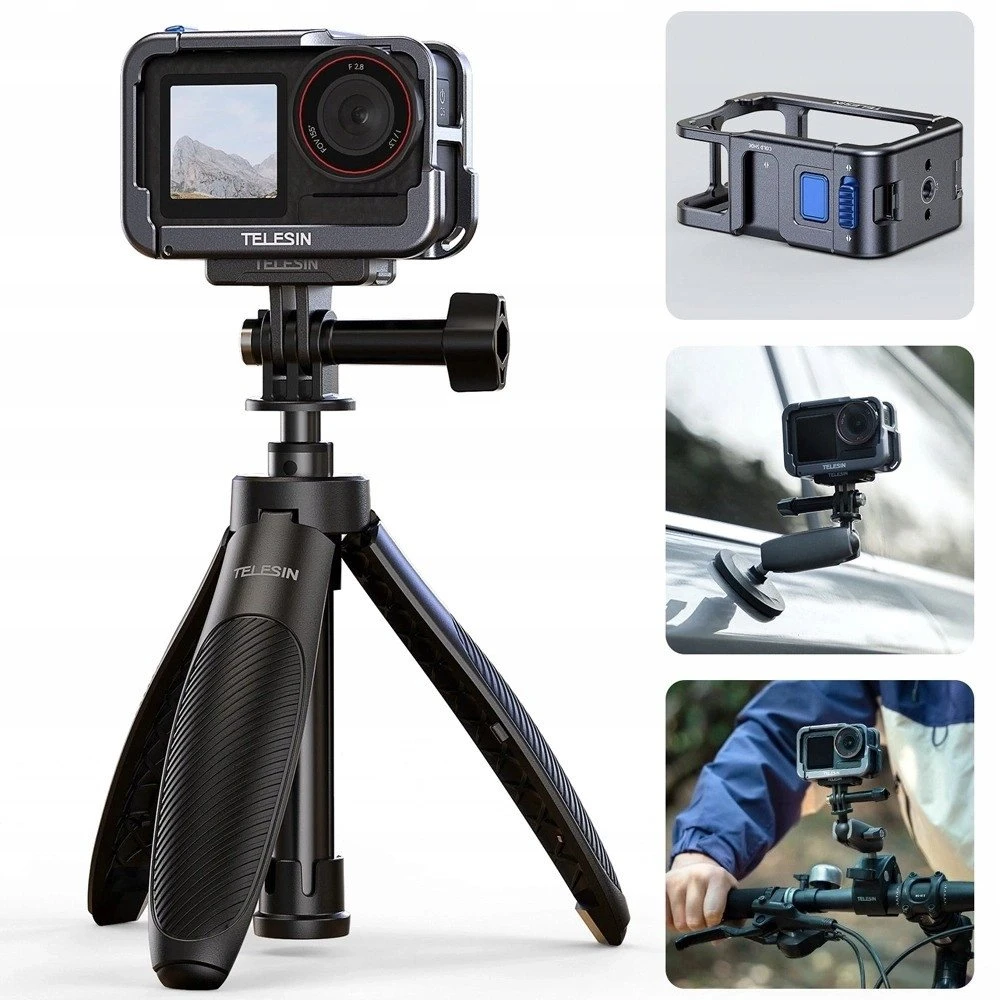Telesino metalinis dėklas DJI ACTION 3/4/5 kamerai