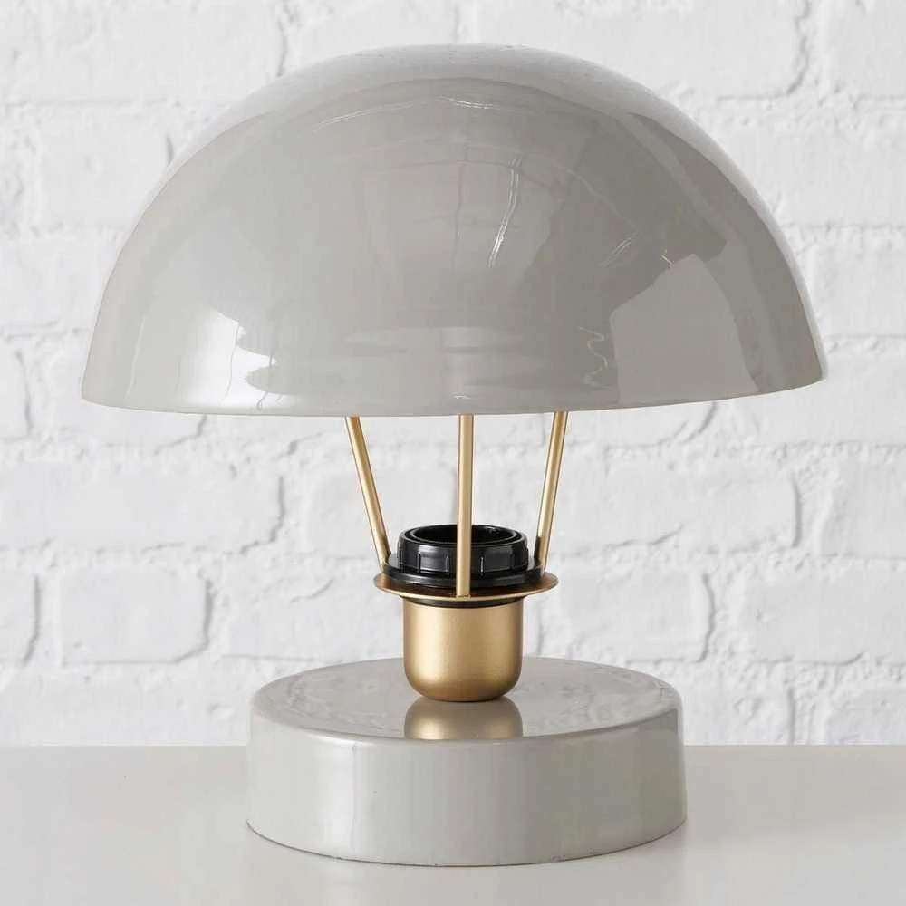 Metalinis stalinis šviestuvas Boltze Clover, pilkas atspalvis, Ø 25 cm