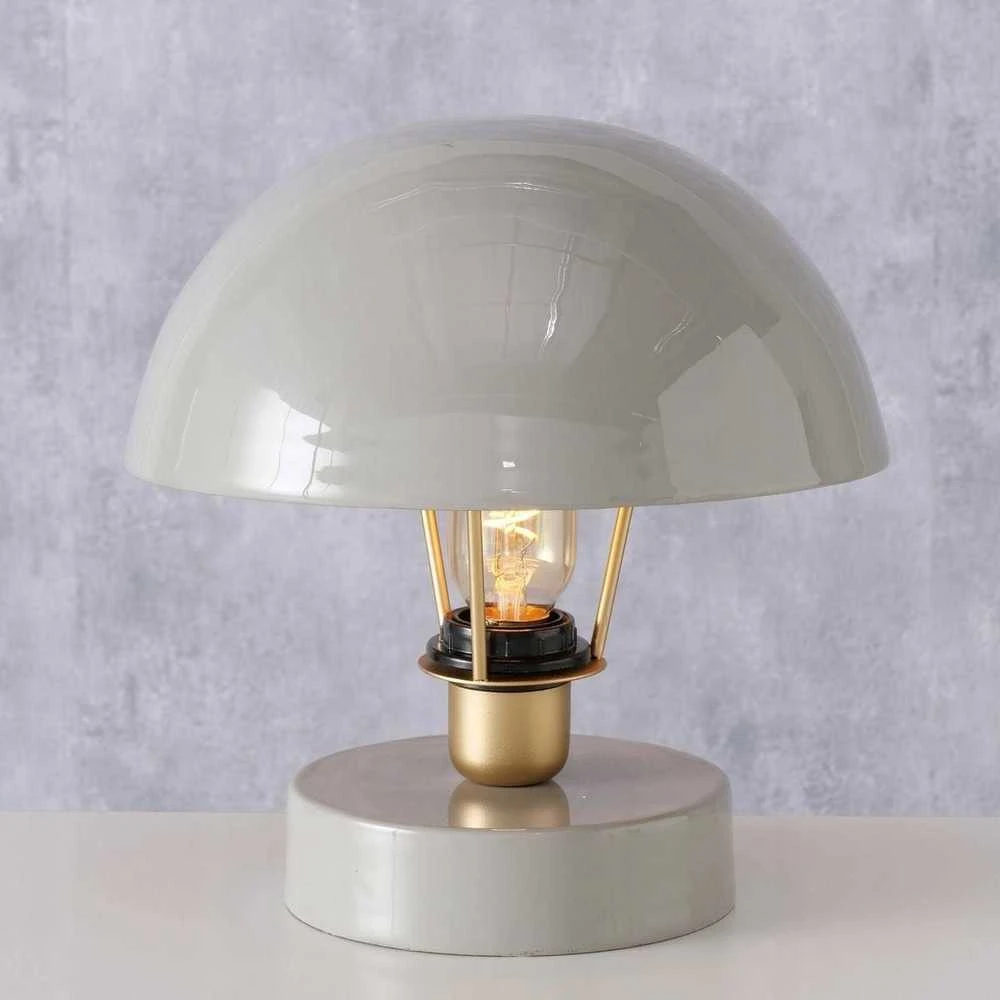Metalinis stalinis šviestuvas Boltze Clover, pilkas atspalvis, Ø 25 cm