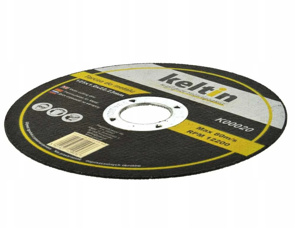 KELTIN metalo pjovimo diskas 125x1.0mm KELTIN (25/100/400)