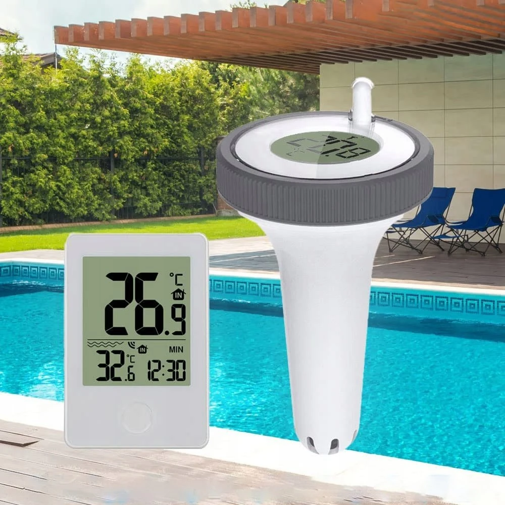 Meteo Meteo Vandens jutiklis Belaidis termometras TB2N LCD