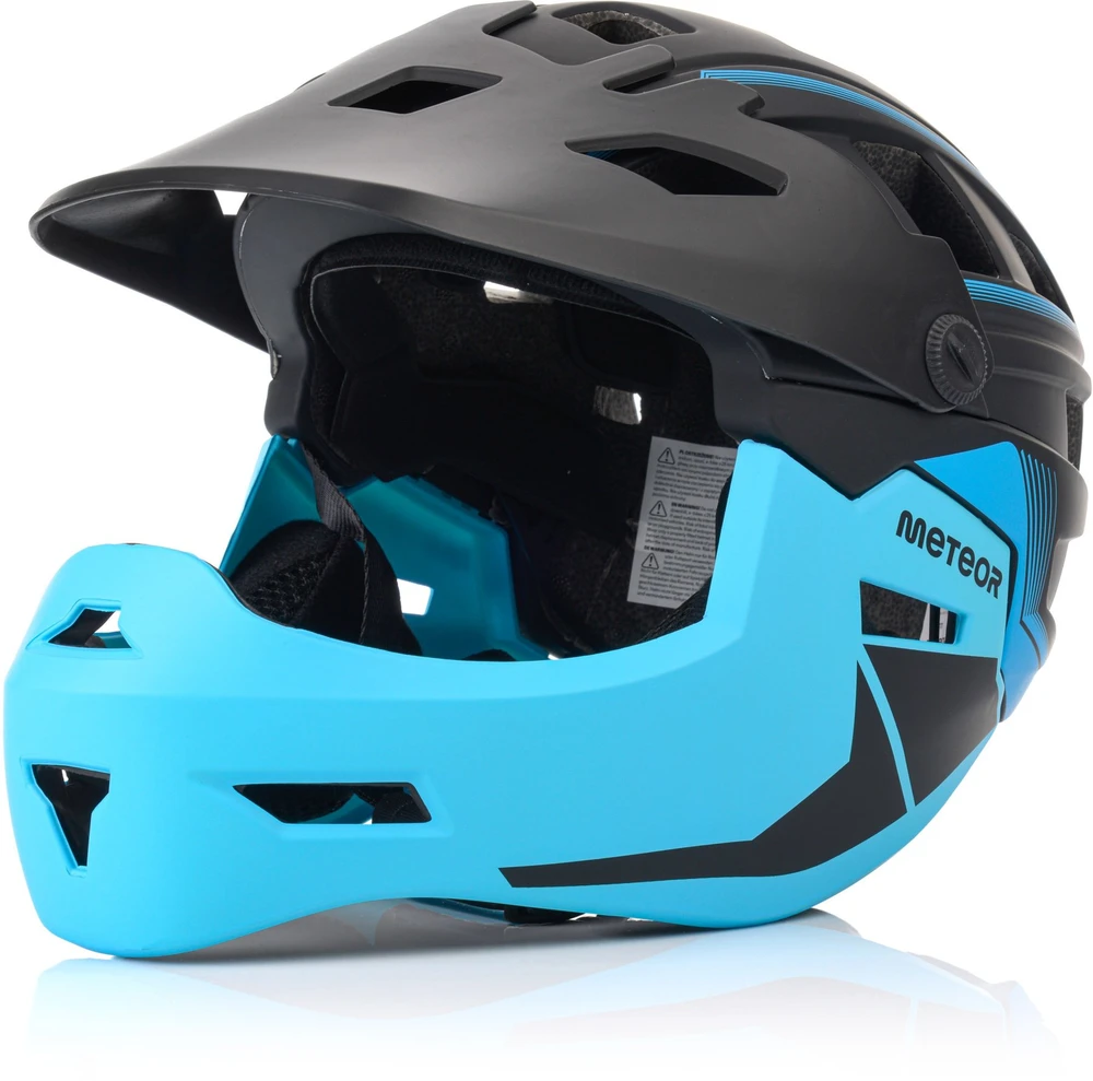 Fullface-fahrradhelm meteor hydra