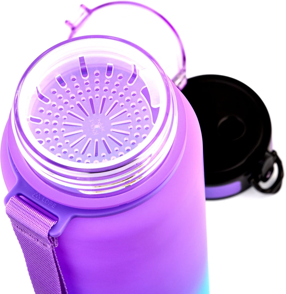 Sportinė gertuvė Meteor 1000 ml tamsiai žalia