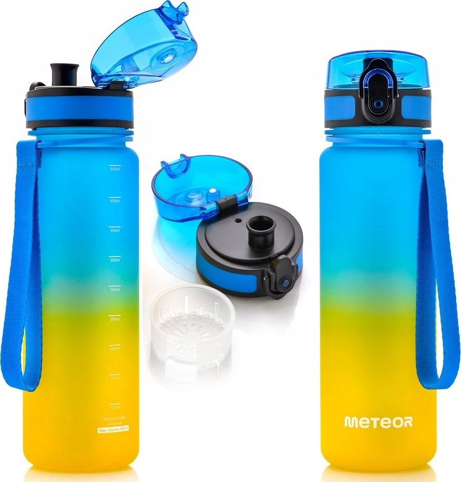 Gertuvė Sportinis vandens butelis Meteor, 500 ml