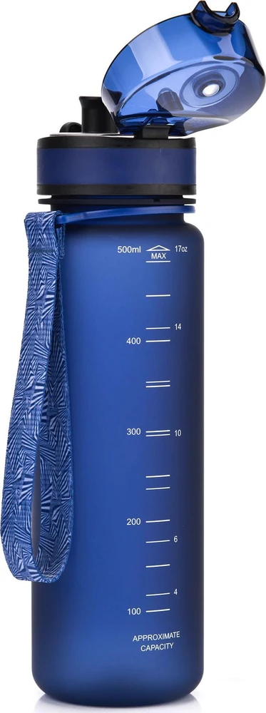 Gertuvė Bidon Meteor 1000 ml tamsiai mėlyna 55863
