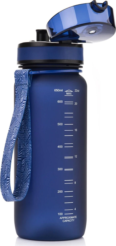 Gertuvė Bidon Meteor 1000 ml tamsiai mėlyna 55863
