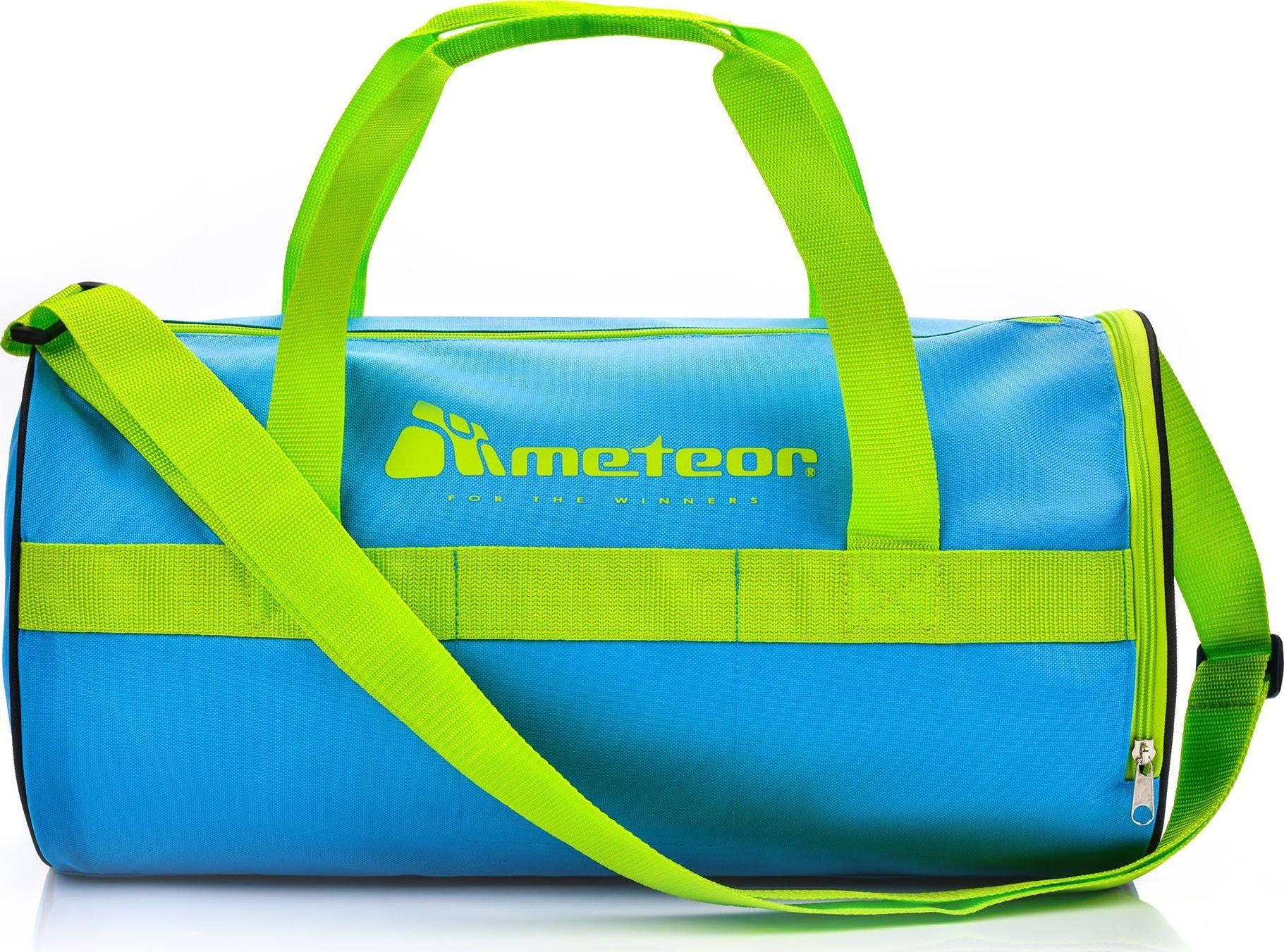 Sportinis krepšys Meteor Siggy, 25 l, mėlynas/žalias