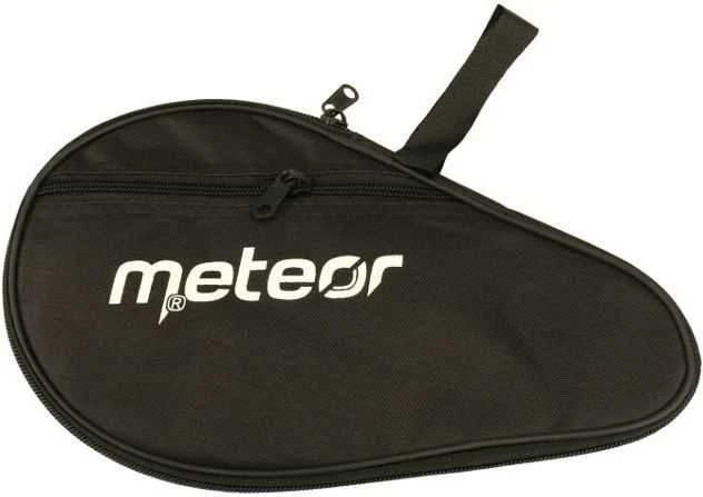 Stalo teniso raketės ir kamuoliukų dėklas Meteor Pro, juodas, 16004