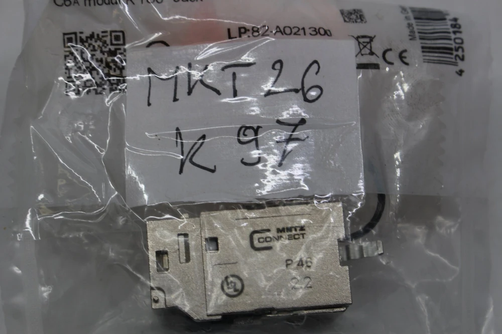 METZ CONNECT C6Amodul K 180° Jack - Keystone
