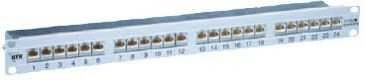 METZ CONNECT E-DAT C6 24x8(8) 1U LSA Cat.6 patch panelė