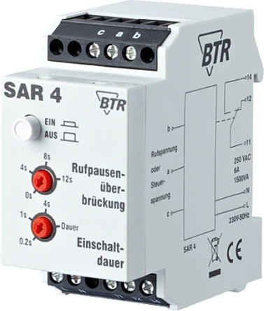 Verschiedene METZ CONNECT stiprios srovės prijungimo relė (SAR) 4 tipas, HS