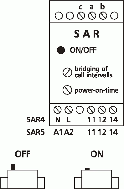 Verschiedene METZ CONNECT stiprios srovės prijungimo relė (SAR) 4 tipas, HS