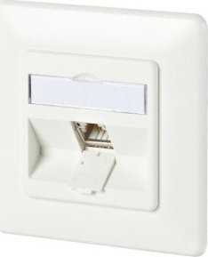 Metzconnect Btr METZ CONNECT C6Amodul 1 prievadas 180° modulis, montuojamas į žemę, grynai baltas