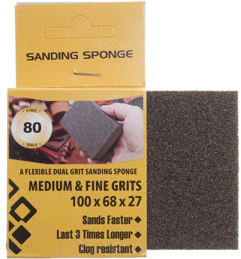 Haushalt Mexen ABRASIVE SPONGE 100X70X25 NO80 ANGLED