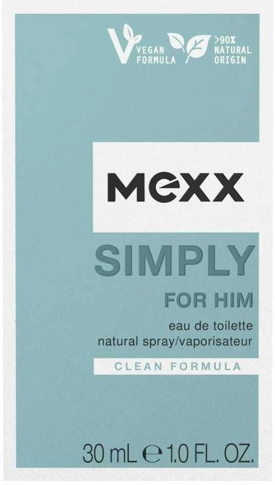 Mexx Simply EDT tualetinis vanduo vyrams, 30 ml
