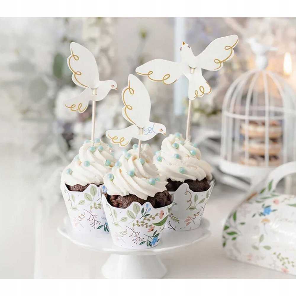 PartyDeco Keksiukų papuošimai Balandis, 14,5cm