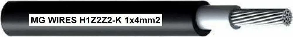 MG TST KABELIS DO INSTALACJI FOTOWOLTAICZNYCH H1Z2Z2-K-1X4.0/BK