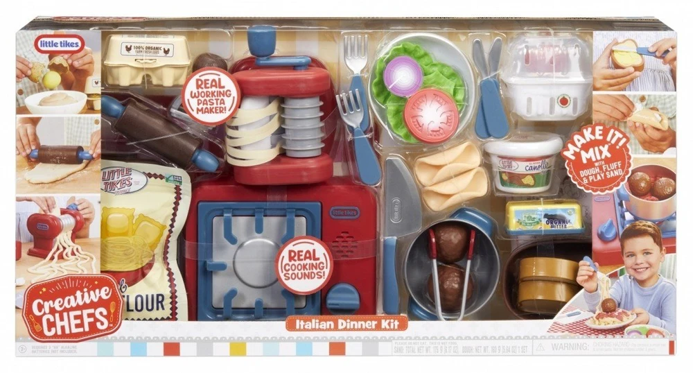MGA LITTLE TIKES CreativeChefs ItalDinnKit 643316