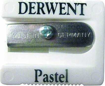 MGA Derwent Pastel/charcoal pencil sharpener plast. Special spidser til pastel/kul blyanter