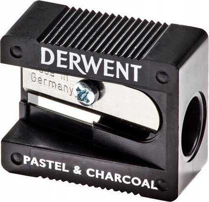 MGA Derwent Pastel/charcoal pencil sharpener plast. Special spidser til pastel/kul blyanter