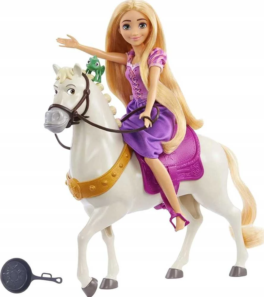 DISNEY PRINCESS Lėlės Auksaplaukės ir bokšto rinkinys