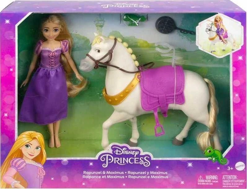 DISNEY PRINCESS Lėlės Auksaplaukės ir bokšto rinkinys