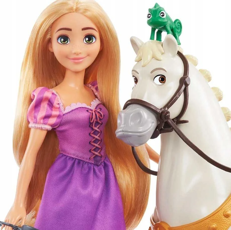 DISNEY PRINCESS Lėlės Auksaplaukės ir bokšto rinkinys