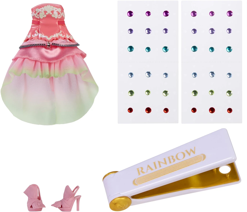 MGA RAINBOW HIGH stilingoji lėlytė "Be Dazzling", 28 cm
