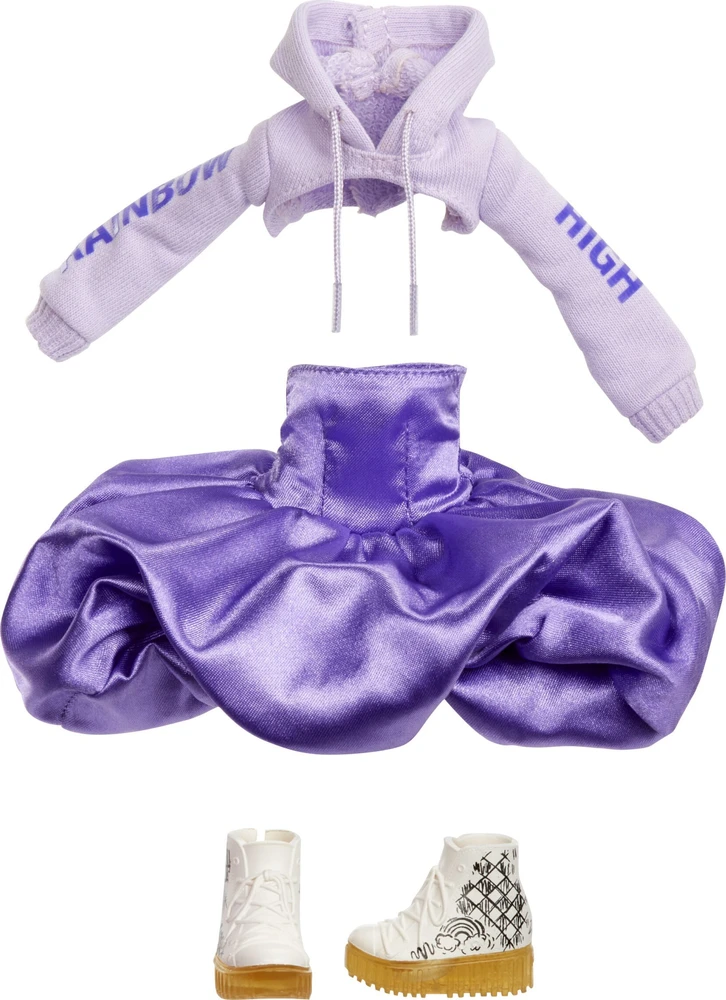 MGA Lėlė Rainbow High Sparkle & Shine Viola su blizgančiomis kojomis