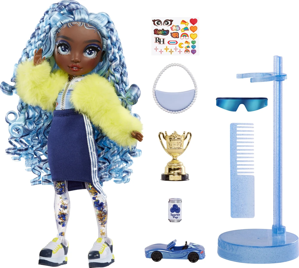 MGA Lėlė High Sparkle & Shine Fashion Dolls- MARINA
