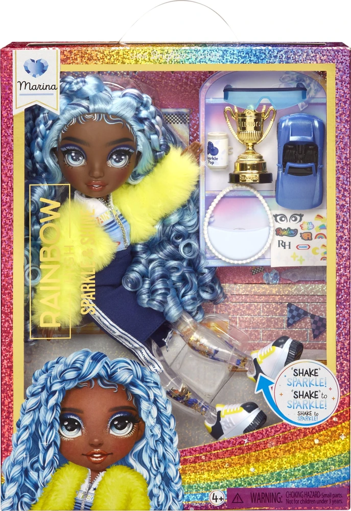 MGA Lėlė High Sparkle & Shine Fashion Dolls- MARINA