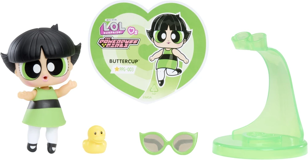 MGA L.O.L. Surprise Loves Powerpuff Girls lėlytė 542780-EUC