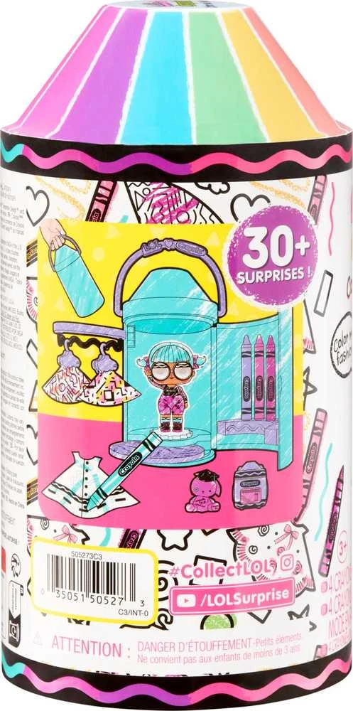 MGA L.O.L. siurprizas dievina CRAYOLA – „Color Me Studio“
